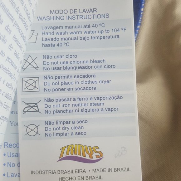 swimsuit with cap blue with touch of silver on front, size M - Picture 10 of 11